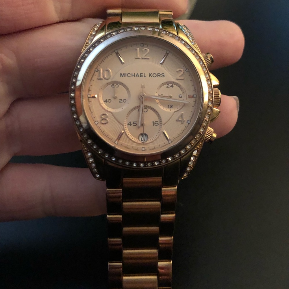 Gold Michael Kors Watch